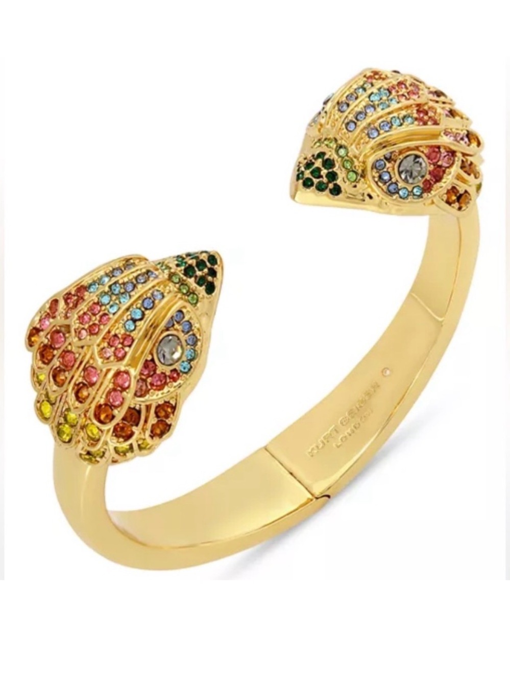 NWT Kurt Geiger Crystal Signature Eagle Cuff Bracelet